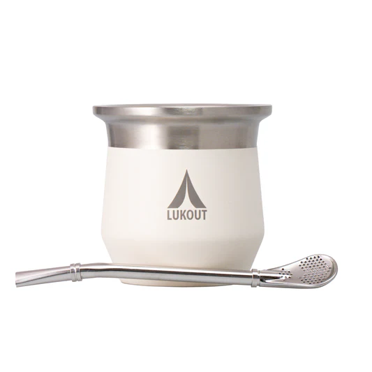 Mate térmico 170 ml "Lukout" CREAM