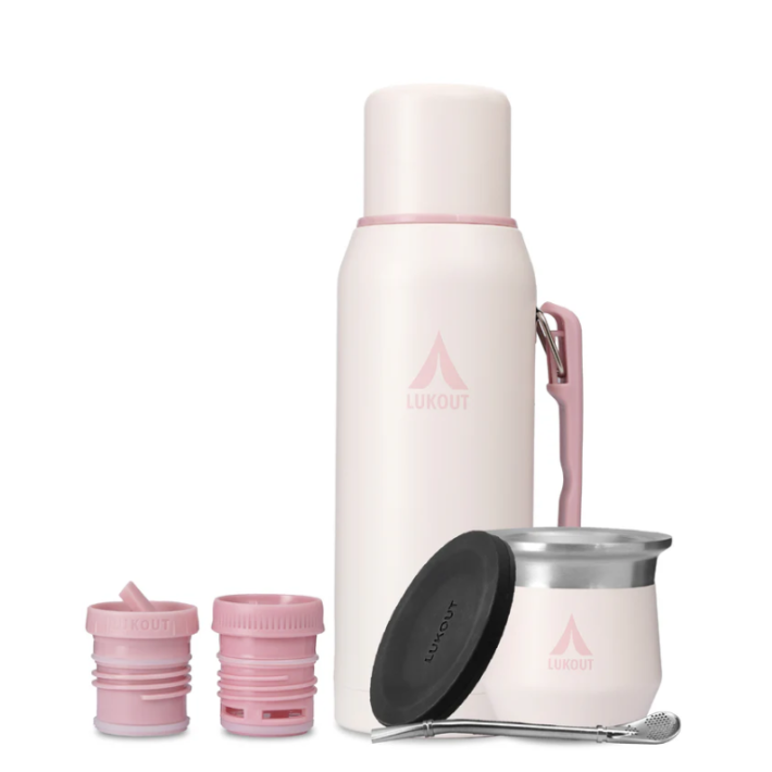 Kit PRO Termo Handle 1000 ml + Mate 170 ml "Lukout" VELIA