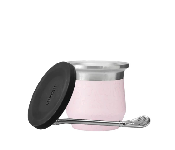 Mate térmico 170 ml "Lukout" ANIMAL PINK