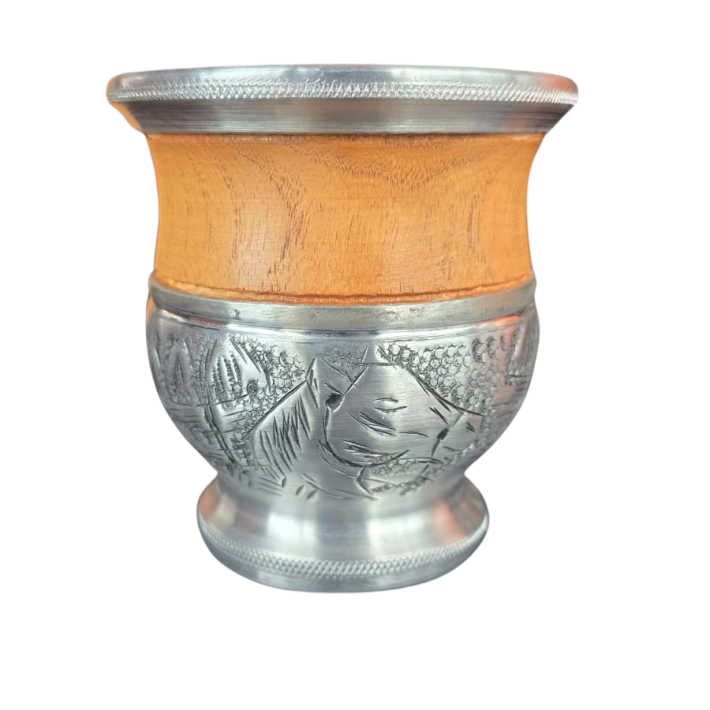 Mate Bocón con faja "diseño de caballo"