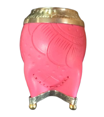 Mate de calabaza y virola de alpaca