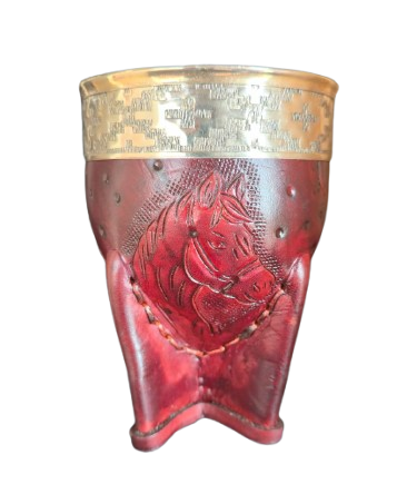 Mate de Calabaza "Diseño de Caballo"